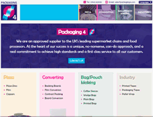 Tablet Screenshot of packaging4.com